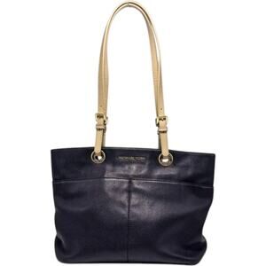 Michael Kors Bedford Leather Tote Bag Black